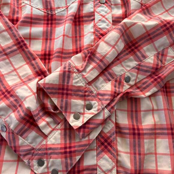 REI Co-op Women's Sahara Plaid Long-Sleeve Western Snap-Front Shirt - Picture 7 of 7